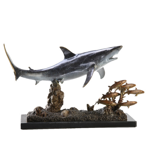 Lunchtime Shark Sculpture