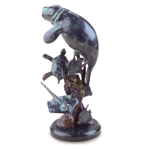 Manatee Utopia Sculpture