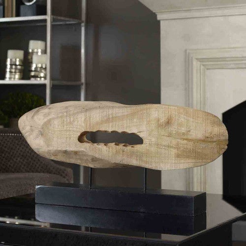 Mango Wood Slice Sculpture