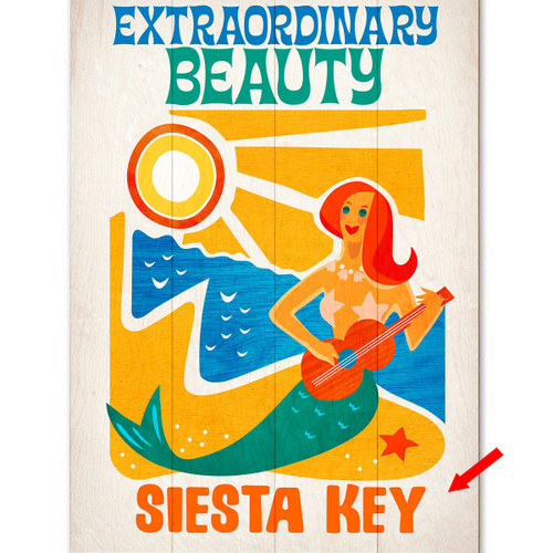 Maris Mermaid Personalized Sign