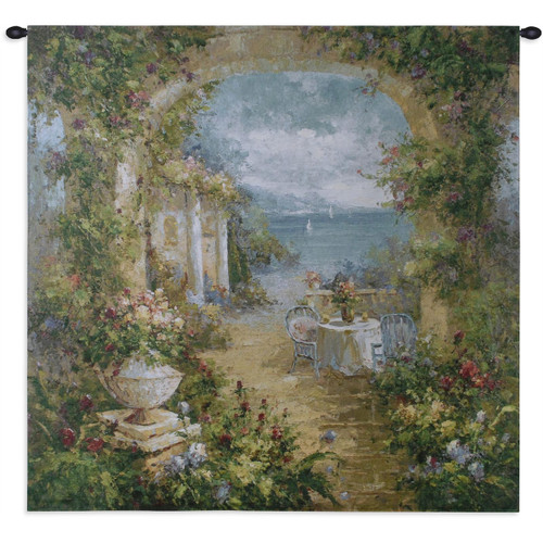 Mediterranean Arches II Small Wall Tapestry - OVERSTOCK