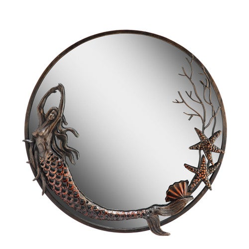 Mermaid Round Mirror