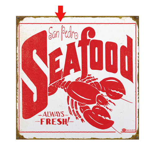 Mummert Seafood Personalized Sign - 28 x 28