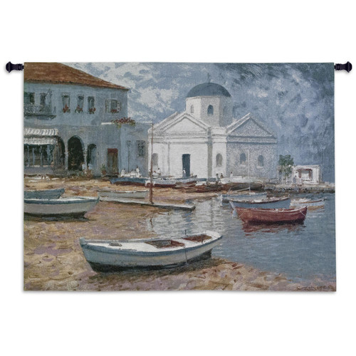 Mykonos I Wall Tapestry