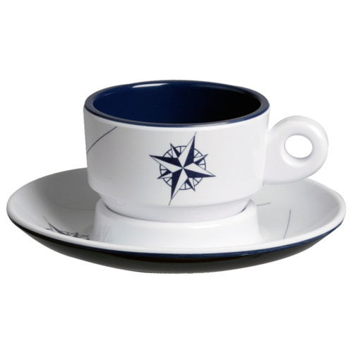 Navigator Espresso Cup and Saucer - Set of 6