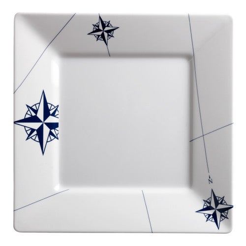 Navigator Square Dinner Plate - Set of 6 - OVERSTOCK