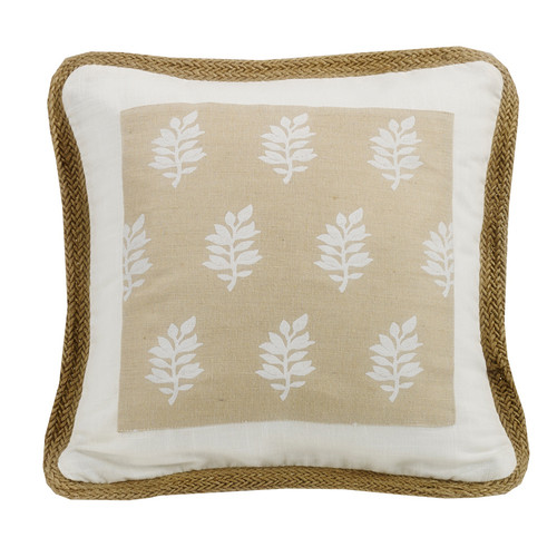 Newport Framed Pillow with Trim