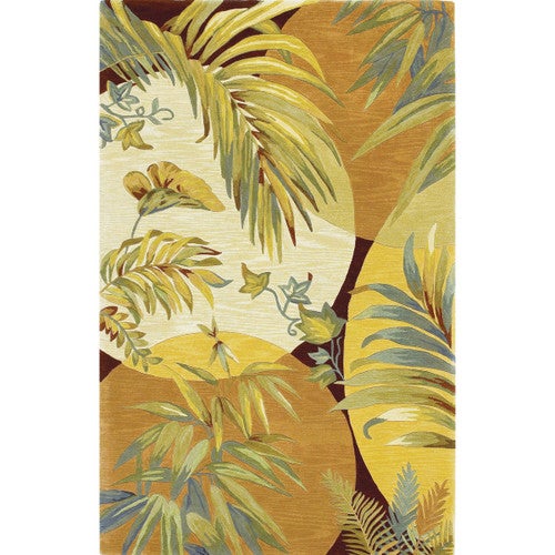 Sparta Coral and Ivory Breezes Rug Collection