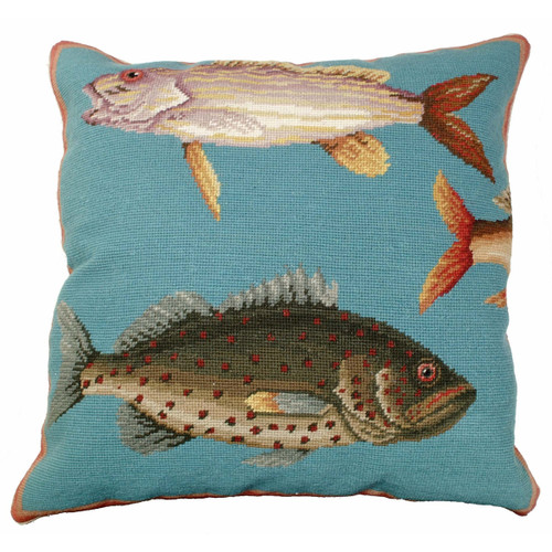 Ocean Fish I Pillow