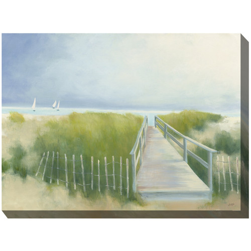 Ocean Path Outdoor Canvas Art