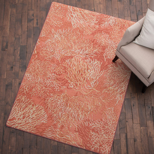 Oceanic Blooms Rug - 5 x 8