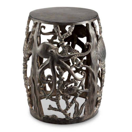 Octopus Reef Garden Stool