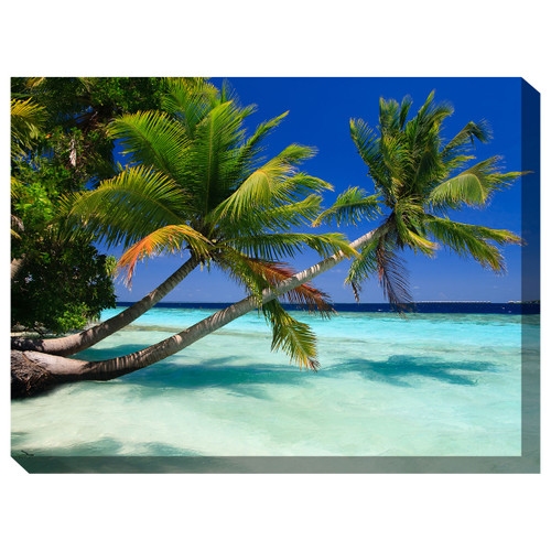 Palms Duo Indoor/Outdoor Canvas Art