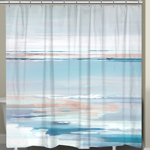 Pastel Horizon Shower Curtain