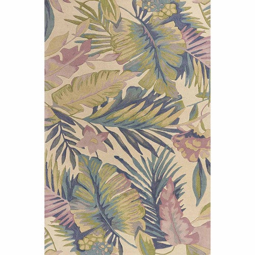 Pastel Jungle Rug - 5 x 8
