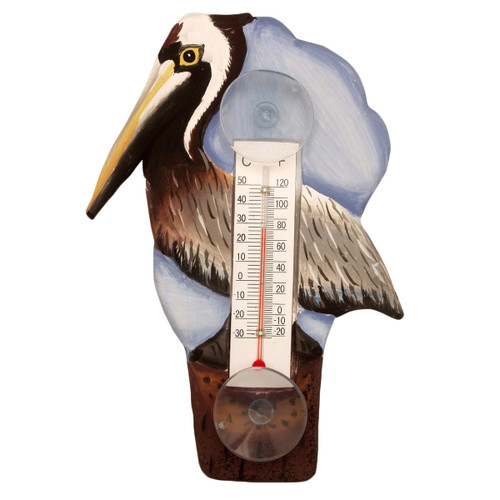 Pelican Pier Window Thermometer