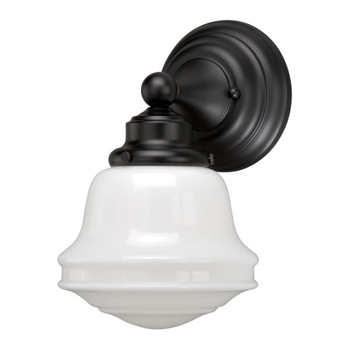 Plantation 1 Light Vanity Lamp - Oil Rubbed Bronze
