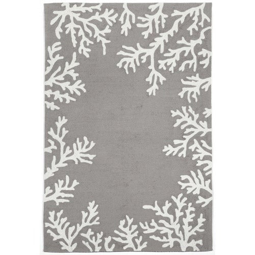 Barrier Reef Silver Indoor/Outdoor Rug Collection