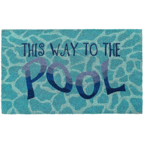 Pool Directions Coir Mat - 1 x 2