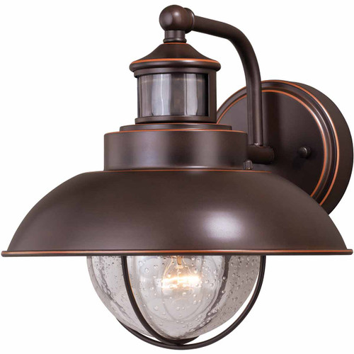 Portside Outdoor Motion Sensor Wall Sconce - Bronze