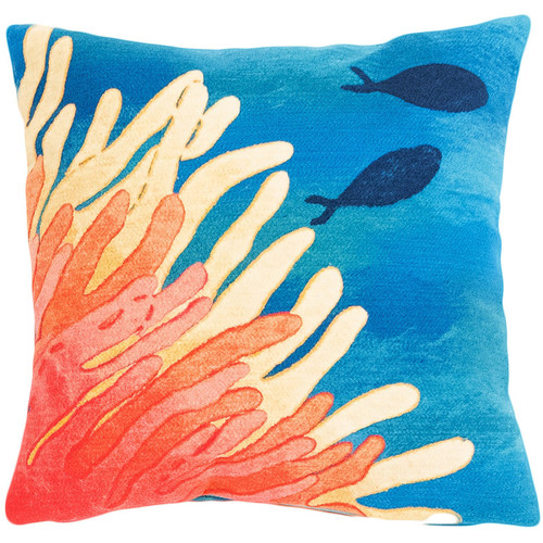 Reef Nirvana Square Indoor/Outdoor Pillow