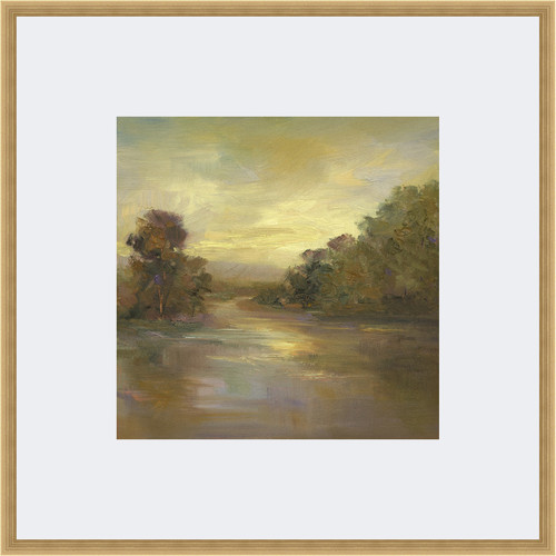 Riverbank II Framed Print