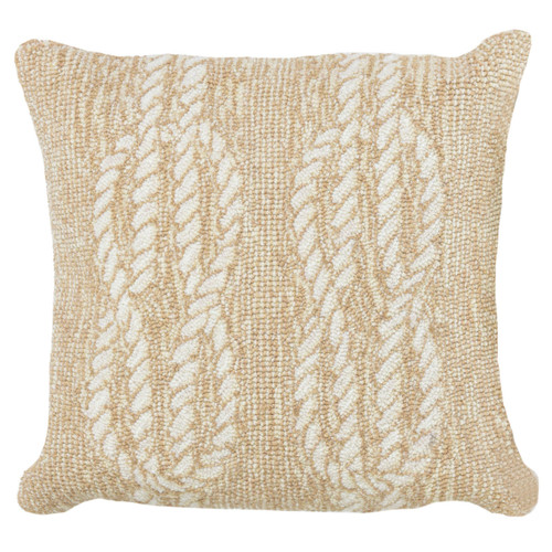 Sailor's Knotty Natural Indoor/Outdoor Pillow