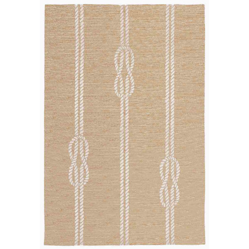 Sailor's Knotty Natural Indoor/Outdoor Rug - 4 x 6