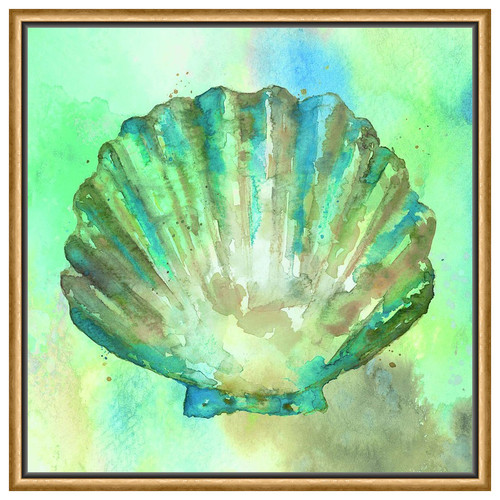 Sand I Framed Canvas