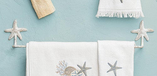 Sanibel Starfish Towel Bar - 16 Inch