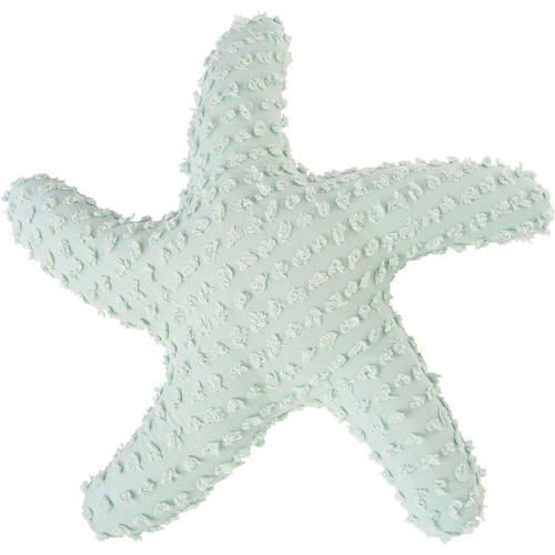 Sea Glass 3-D Starfish Pillow