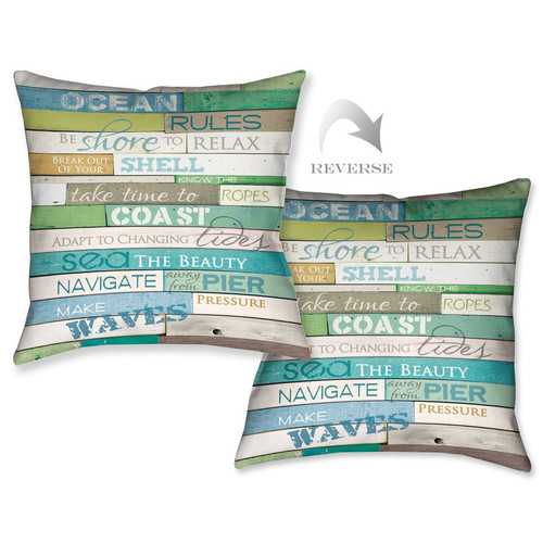 Sea Rules Pillow
