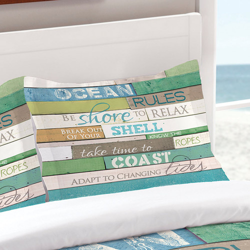 Sea Rules Standard Sham