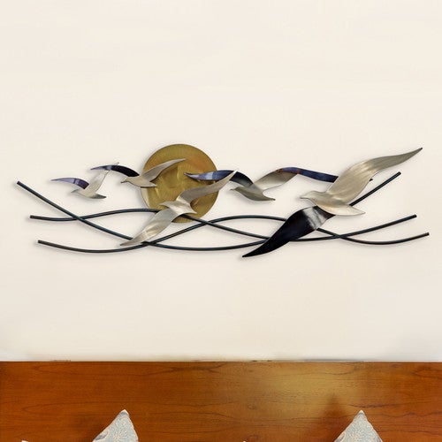 Seagull Sun Wall Art
