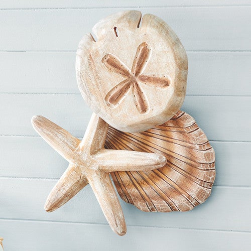 Seashell Wood Wall Art