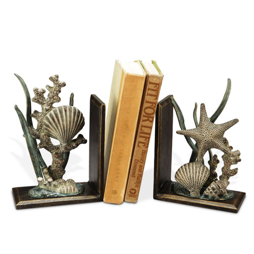 Sea Life Bookends - Set of 2