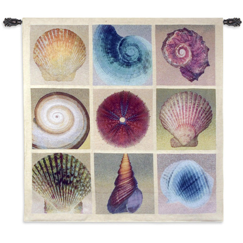 Shell Collection Large Wall Tapestry