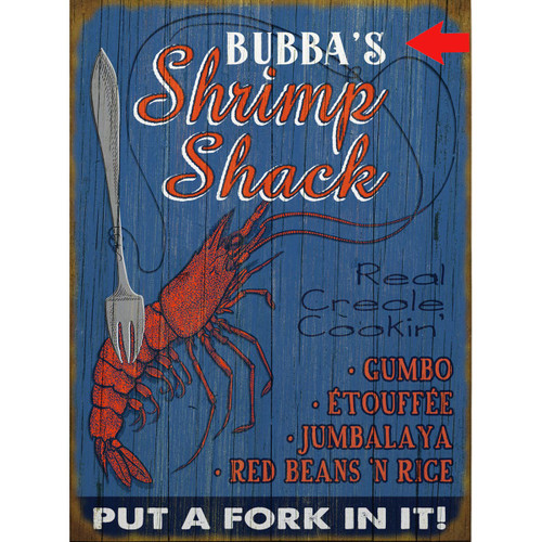 Shrimp Shack Personalized Sign - 17 x 23