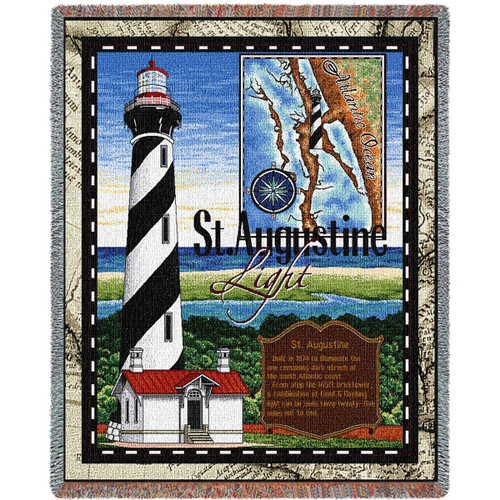 St. Augustine Lighthouse Blanket