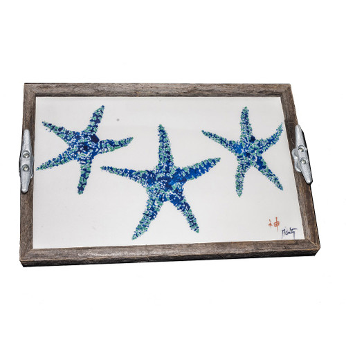 Starfish Driftwood Tray