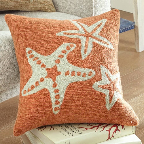 Starfish Sea Coral Indoor/Outdoor Pillow