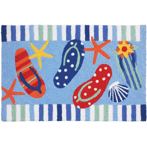 Stellar Flip Flops Indoor/Outdoor Rug