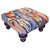Swimming Fish Hooked Wool Footstool