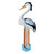 Tall Heron Window Thermometer