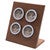 Teak K-Cup Holder - 4 Pod