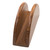 Teak Curved Napkin Holder