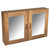 Teak Double Medicine Cabinet