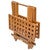 Teak Grate Top Fold-Away Table - OUT OF STOCK UNTIL 08/07/2025