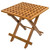 Teak Grate Top Fold-Away Table - OUT OF STOCK UNTIL 08/07/2025