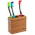Teak Rectangular Toothbrush Holder